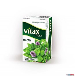 Herbata VITAX MIĘTA STRONG 20t*1,5g ziołowa bez zawieszki Vitax
