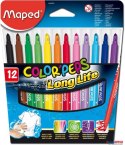Flamastry 12kolorów COLORPEPS 845020 MAPED Maped
