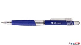 Długopis AUTOMAT MEDIUM z końcówką 1,0mm niebieski TO-038 Toma Toma