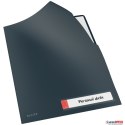 Folder A4 z kieszonką na etykietę Leitz Cosy, szara 47080089 Leitz