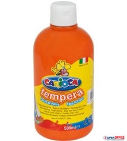 Farba tempera 500 ml, pomarańczowa CARIOCA 40427/11 Carioca