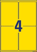Etykiety Heavy Duty L6127-20 99,1 x 139 20 ark. żółte, poliestrowe, Avery Zweckform (X) Avery Zweckform