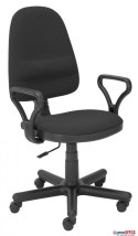 Krzesło obrotowe BRAVO Profil GTP z mechanizmem CPT CU-38/EF002 szary NOWY STYL Nowy Styl