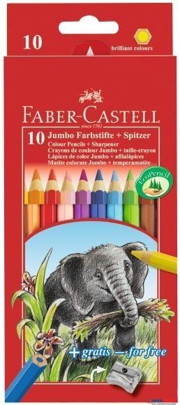 Kredki JUMBO 10kol. FC 111210 (X) Faber-Castell
