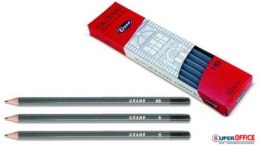 Ołówek techniczny, B, 12 szt. GRAND 160-1354 Grand