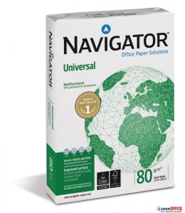Papier xero A4 NAVIGATOR UNIVERSAL klasa A+ premium karton 5 ryz Navigator