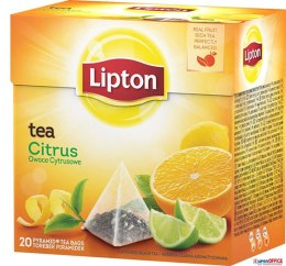 Herbata LIPTON PIRAMID OWOCE CYTRUSOWE 20t Lipton