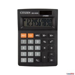 Kalkulator biurowy CITIZEN SDC-022SR, 10-cyfrowy, 127x88mm, czarny CITIZEN