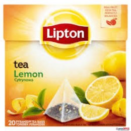 Herbata LIPTON PIRAMID cytryna (20 saszetek) Lipton