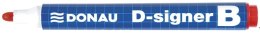Marker sucho.D-SIGNER B czerwo ny okr.7372001-04PL DONAU (X) Donau
