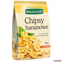 Chipsy bananowe 250g BAKALLAND Bakalland