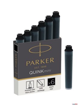 Naboje z Atramentem QUINK - MINI czarny 1950407 PARKER Parker