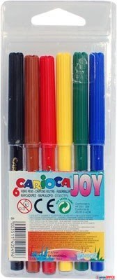 Pisaki CARIOCA Joy, 6 kolorów 160-1466 Carioca