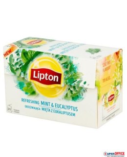 Herbata LIPTON MIĘTA Z EUKALIPTUSEM 20 saszetek Lipton