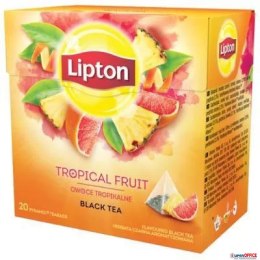 Herbata LIPTON PIRAMID OWOCE TROPIKALNE 20t Lipton