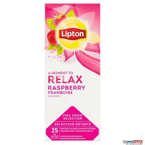 Herbata LIPTON CLASSIC RASPBERRY/malina 25kopert (X) Lipton
