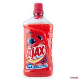 AJAX Płyn do mycia podłóg Floral Fiesta 1l Wild flowers (czerwony)*72984 Ajax
