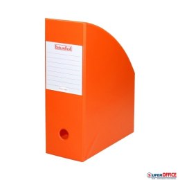 Pojemnik na czasopisma 10cm orange BIURFOL pomarańczowy KSE-36-04 Biurfol