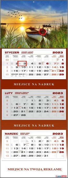 Kalendarz jednodzielny 2024 Nr kat. KS056B - GRECJA WOKÓŁ NAS Wokół Nas