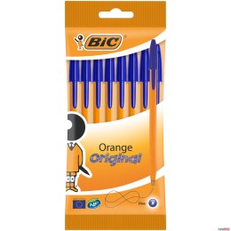 Długopis BIC Orange Original Fine niebieski, blister 8szt, 919228 Bic