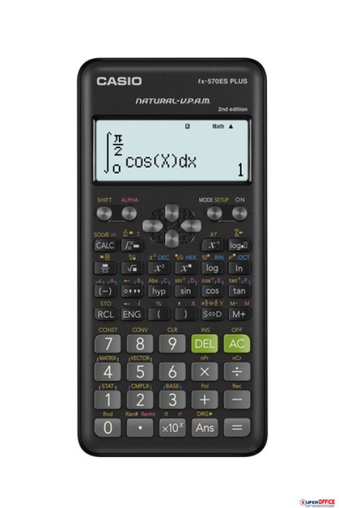 Kalkulator CASIO FX-570ES PLUS-S naukowy (X) Casio