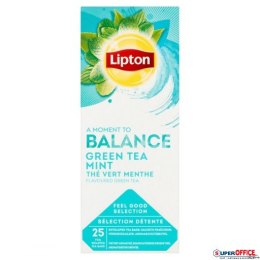 Herbata LIPTON Green Tea Mint (25 kopert fol.) Lipton