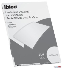 Folia do laminacji IBICO A4 100mic przezroczysta, połysk, 100 szt., MEDIUM 627309 GBC