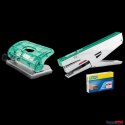Dziurkacz mini Rapid ColourBreeze FC5, 10 kartek, 5 lat gwarancji, zielony 5001331 Rapid