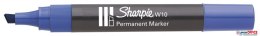 Marker permanentny W10 ścięty niebieski SHARPIE S0192693, blister Sharpie