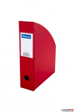 Pojemnik na czasopisma DOTTS A4 10cm czerwony PCV (SD-36-07) Dotts