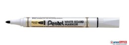 Ekonomiczny marker do białych tablic czarny MW85-A PENTEL suchościeralny Pentel