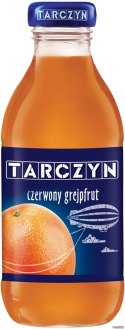 TARCZYN CZERWONY GREJPFRUT 300ml butelka szkło Tarczyn