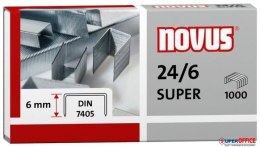 Zszywki 24/6 DIN SUPER 1000sztuk NOVUS 040-0026 Novus