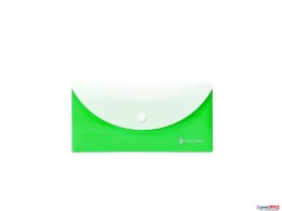 Koperta DL dwie kieszenie zielona FOCUS 0410-0089-04 PANTA PLAST Panta Plast