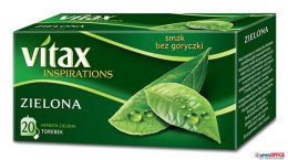 Herbata VITAX INSPIRATIONS zielona (20 saszetek) 30g zawieszka Vitax