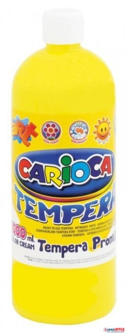 Farba tempera 1000 ml, żółty CARIOCA 170-1453/170-2647 Carioca