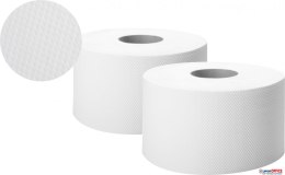 Papier toaletowy biały 130m 2 warstwy celuloza JUMBO ELLIS COMFORT Ellis