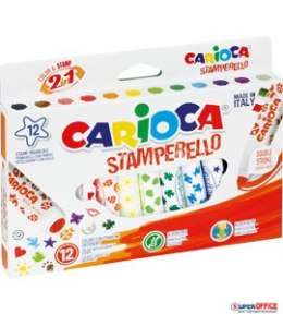 Pisaki CARIOCA STEMPLE, 12 kolorów 160-1903 Carioca