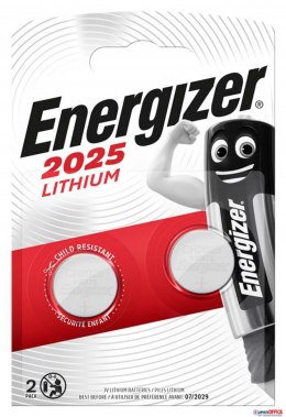 Bateria litowa ENERGIZER CR2025 (2szt) 3V blister Energizer