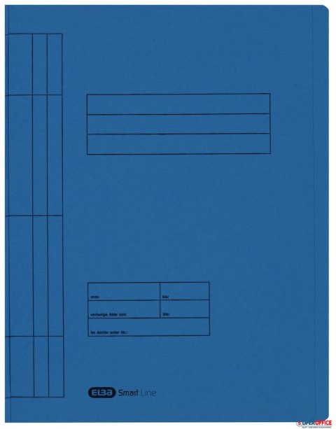 Skoroszyt kartonowy ELBA A4, niebieski, 100090773 Elba
