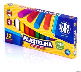 Plastelina Astra 12 kolorów, 83813906 Astra
