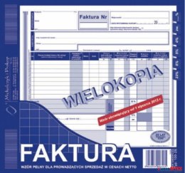 100-2E Faktura VAT MICHALCZYK&PROKOP 2/3 A4 80 kartek Michalczyk i Prokop
