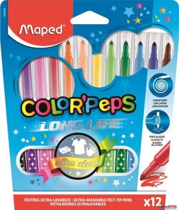 Flamastry 12kolorów COLORPEPS 845020 MAPED Maped
