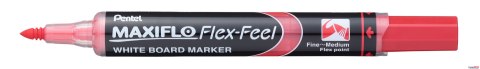 Marker MAXIFLO z elastyczną końcówką FLEX FEEL czerwony MWL5SBF -B PENTEL Pentel