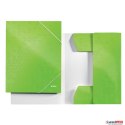 Teczka kartonowa z gumką LEITZ jas.zielona WOW 39820054 (X) Leitz