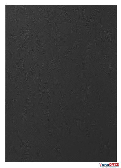 APEX okładki do bindowania A4 (czarne, skóropodobne) op. 100szt. 6501001 FELLOWES Fellowes