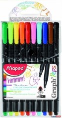 Cienkopis GRAPH PEPS 10szt.etui 749150 MAPED 0.4mm Maped