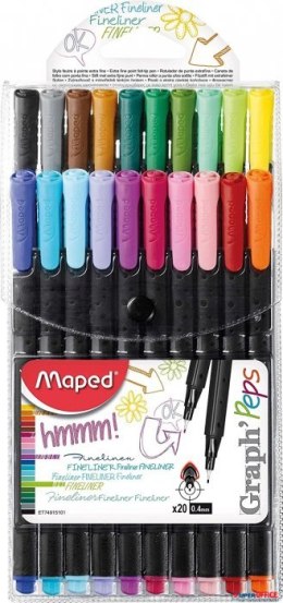Cienkopis GRAPH PEPS 20szt.etui 749151 MEPED 0.4mm (X) Maped