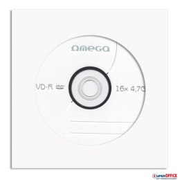 Płyta OMEGA DVD+R 4,7GB 16X KOPERTA (1) OMD16K1+ Platinet