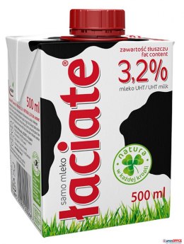 Mleko ŁACIATE UHT 3.2% 0.5L Łaciate
